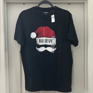 Old Navy Santa Hat Short Sleeve Tee